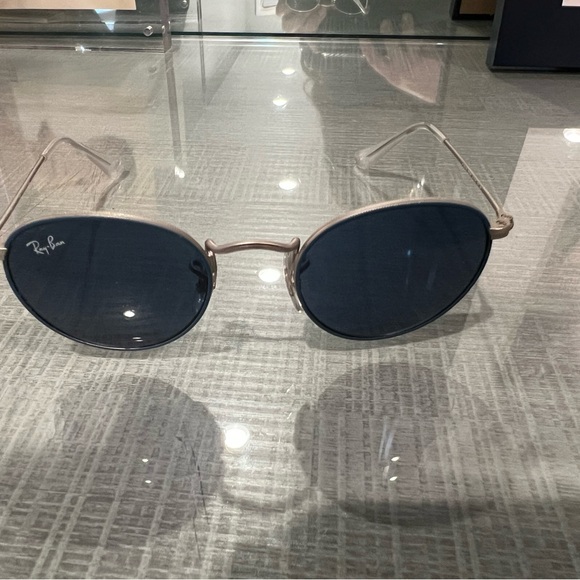 Toddler Ray-Ban Classic Silver and Blue Sunglasses - Picture 3 of 5